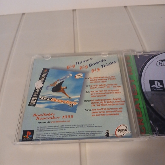 Cool Boarders 3 for Sony Playstation PS1 - Greatest Hits Label Edition - Picture 3 of 6
